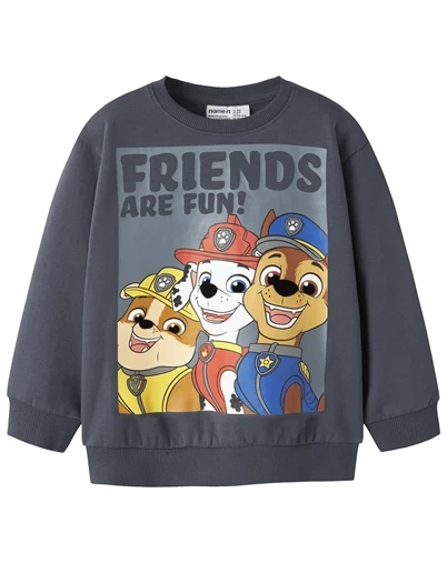 Name It - NMMArgus Paw Sweatshirt - Ombre Blue
